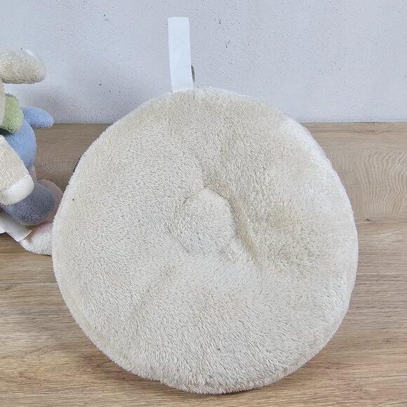 Pottery Barn Kids Ring Stacker Baby Plush Toy Bunny Hippo Lamb Frog Pastel - Picture 9 of 11